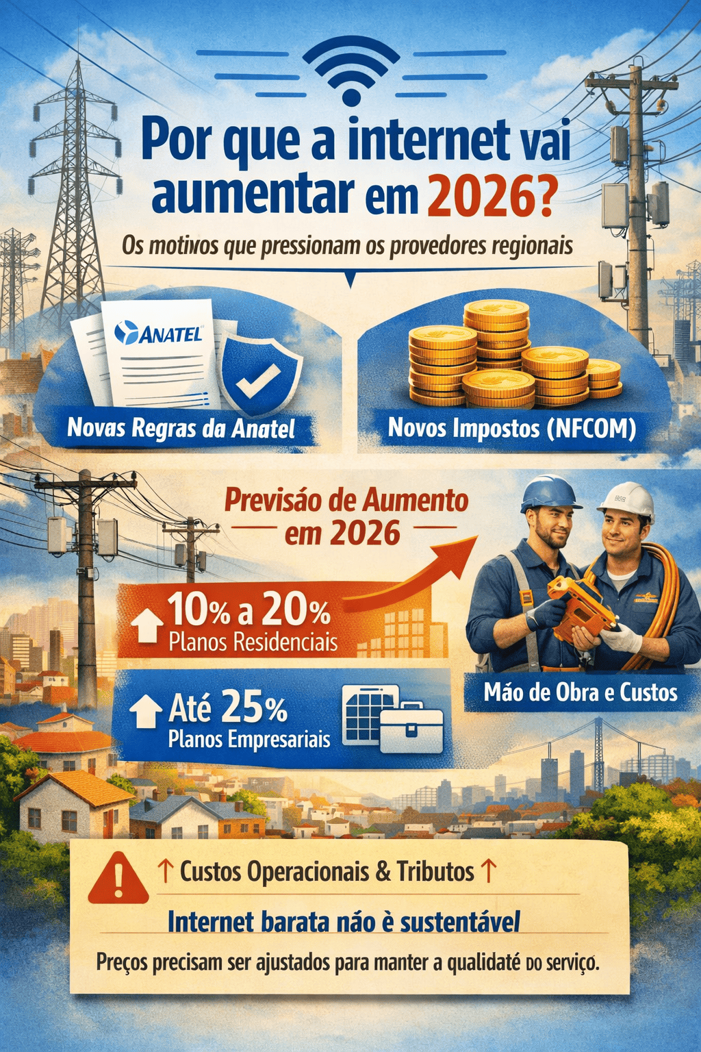 📡 Por que a internet deve aumentar em 2026?